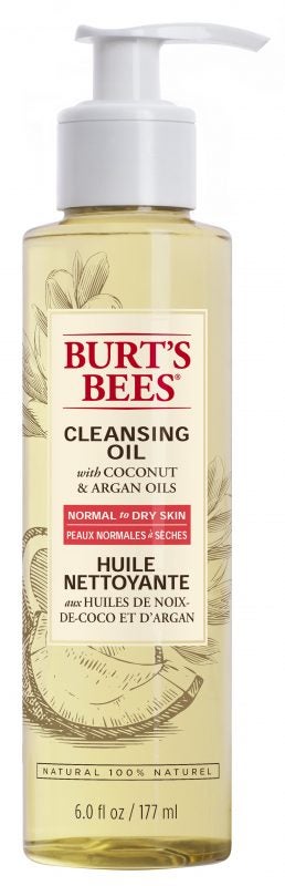 Huile nettoyante pour le visage avec huiles de noix de coco et d’argan 