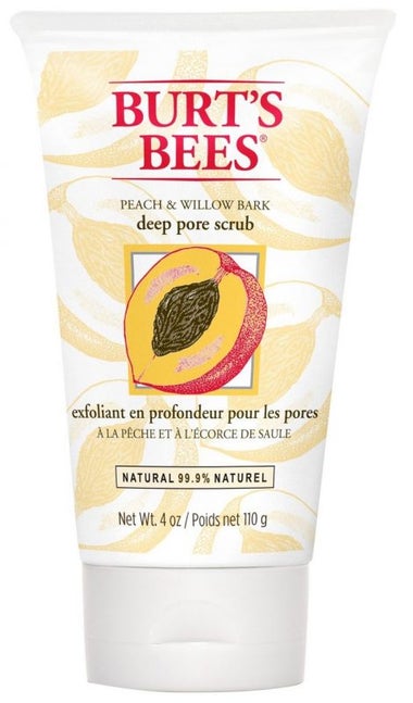 Gommage exfoliant en profondeur à la pêche et à l’écorce de saule 