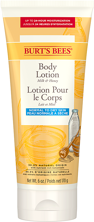 Lait pour le corps au lait et au miel