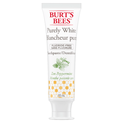 Dentifrice sans fluorure Blancheur pure, saveur Menthe poivrée zen