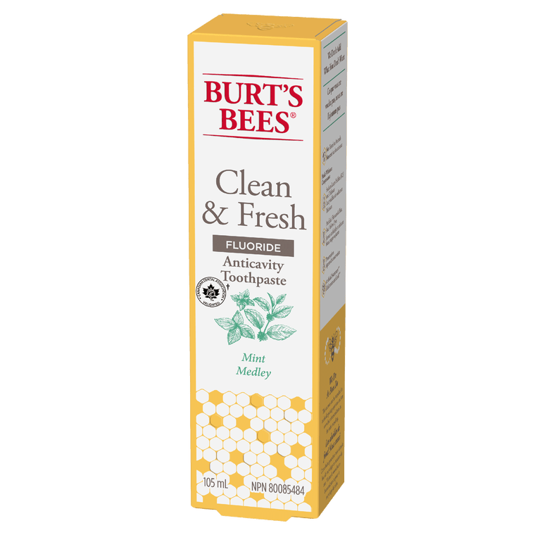 Clean & Fresh Mint Medley Toothpaste with Fluoride Burt's Bees