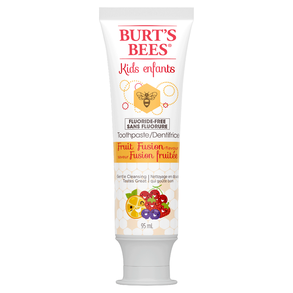 Kids Fruit Fusion Toothpaste FluorideFree Burt's Bees