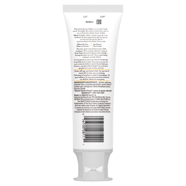 Dentifrice pour enfants sans fluorure, saveur Fusion fruitée 