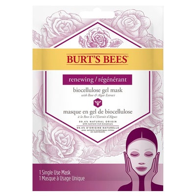Burt’s Bees Renewing Biocellulose Gel Face Mask