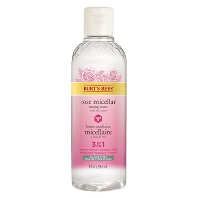 Lotion tonifiante micellaire à l’eau de rose de Burt’s Bees