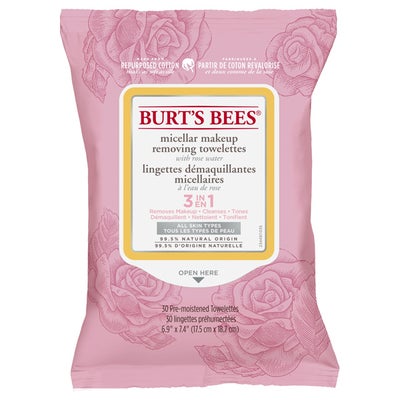 Micellar Cleansing Towelettes with Rose Water