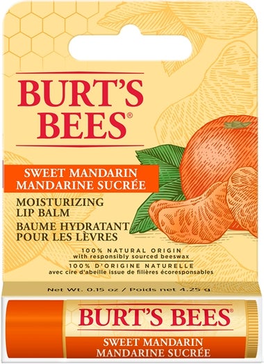 100% Natural Origin Moisturizing Lip Balm, Sweet Mandarin 