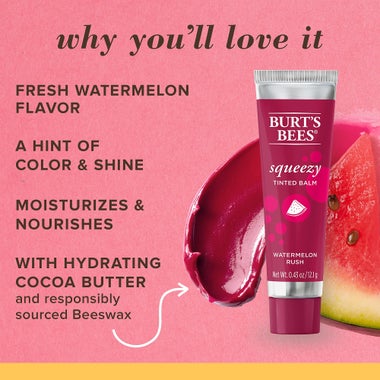 Squeezy™ Tinted Lip Balm Watermelon Rush