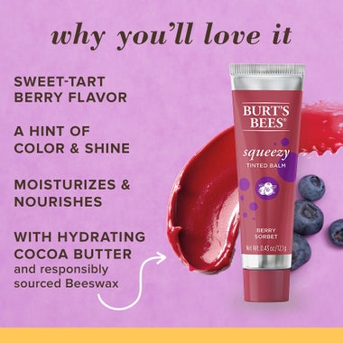 Squeezy™ Tinted Lip Balm Berry Sorbet