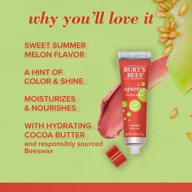 Squeezy™ Tinted Lip Balm Summer Melon