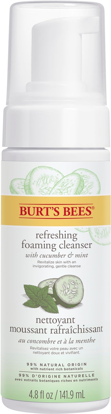 Burt&#8217;s Bees Refreshing Foaming Face Cleanser with Cucumber and Mint, 142mL 