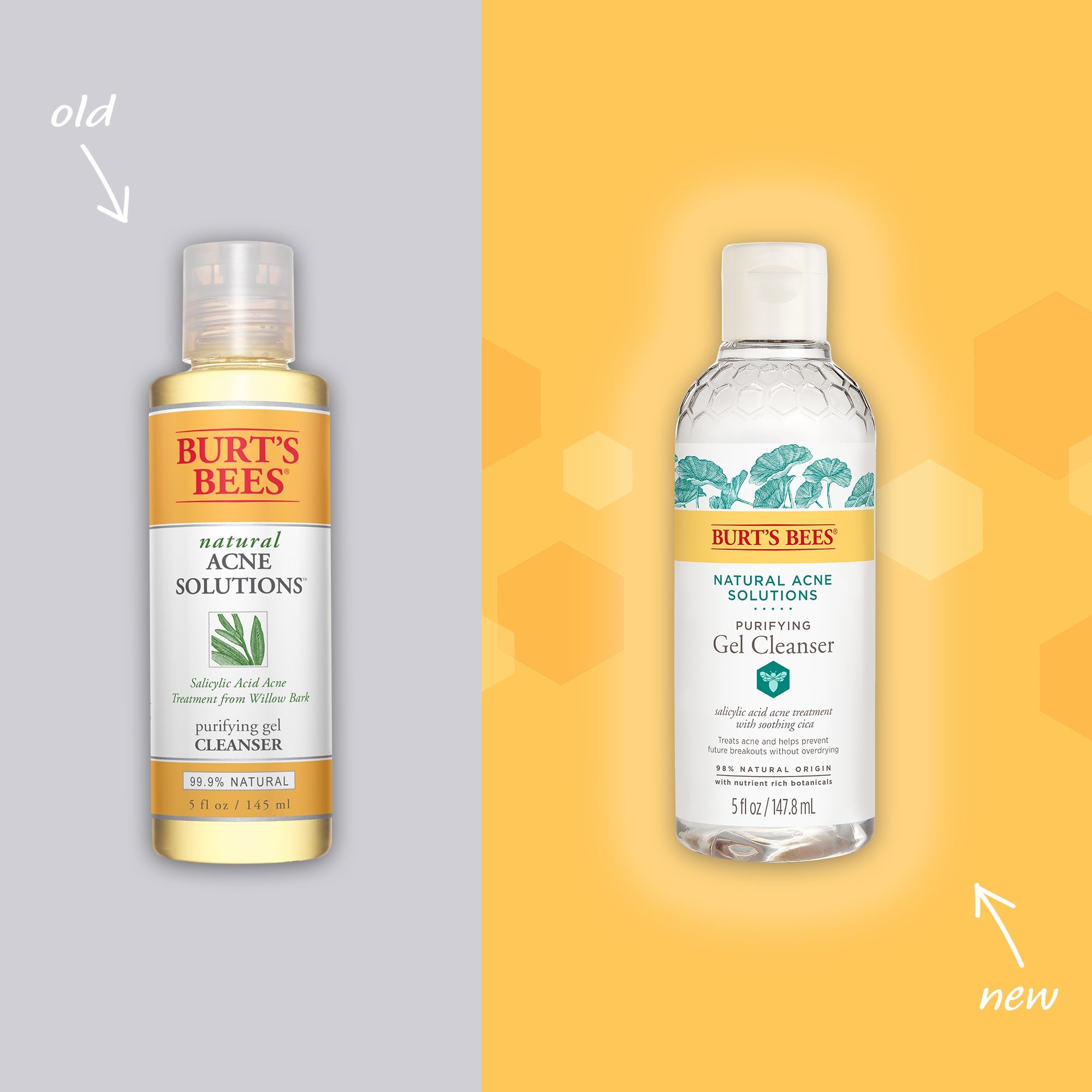 Burt's bees natural acne solutions purifying gel cleanser discount
