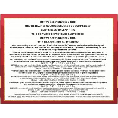 Burt&#8217;s Bees® Squeezy Trio Holiday Gift Set 