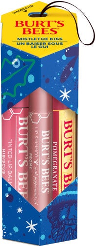 Trousse des fêtes « Un baiser sous le gui » de Burt’s Bees®