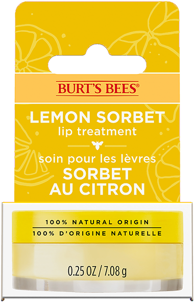 Soin pour les lèvres sorbet au citron  avec vitamine C 