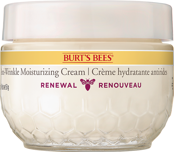 Renewal Anti-Wrinkle Moisturizing Face Cream | Burt's Bees