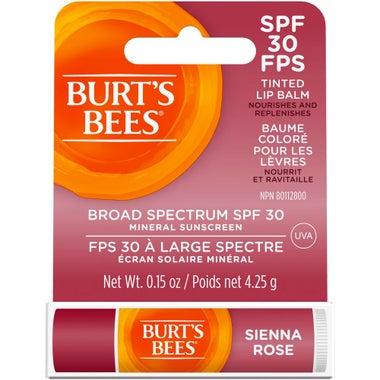 Tinted Lip Balm, SPF 30 Sienna Rose 